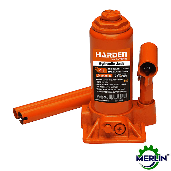 HARDEN 4 Ton Hydraulic Bottle Jack